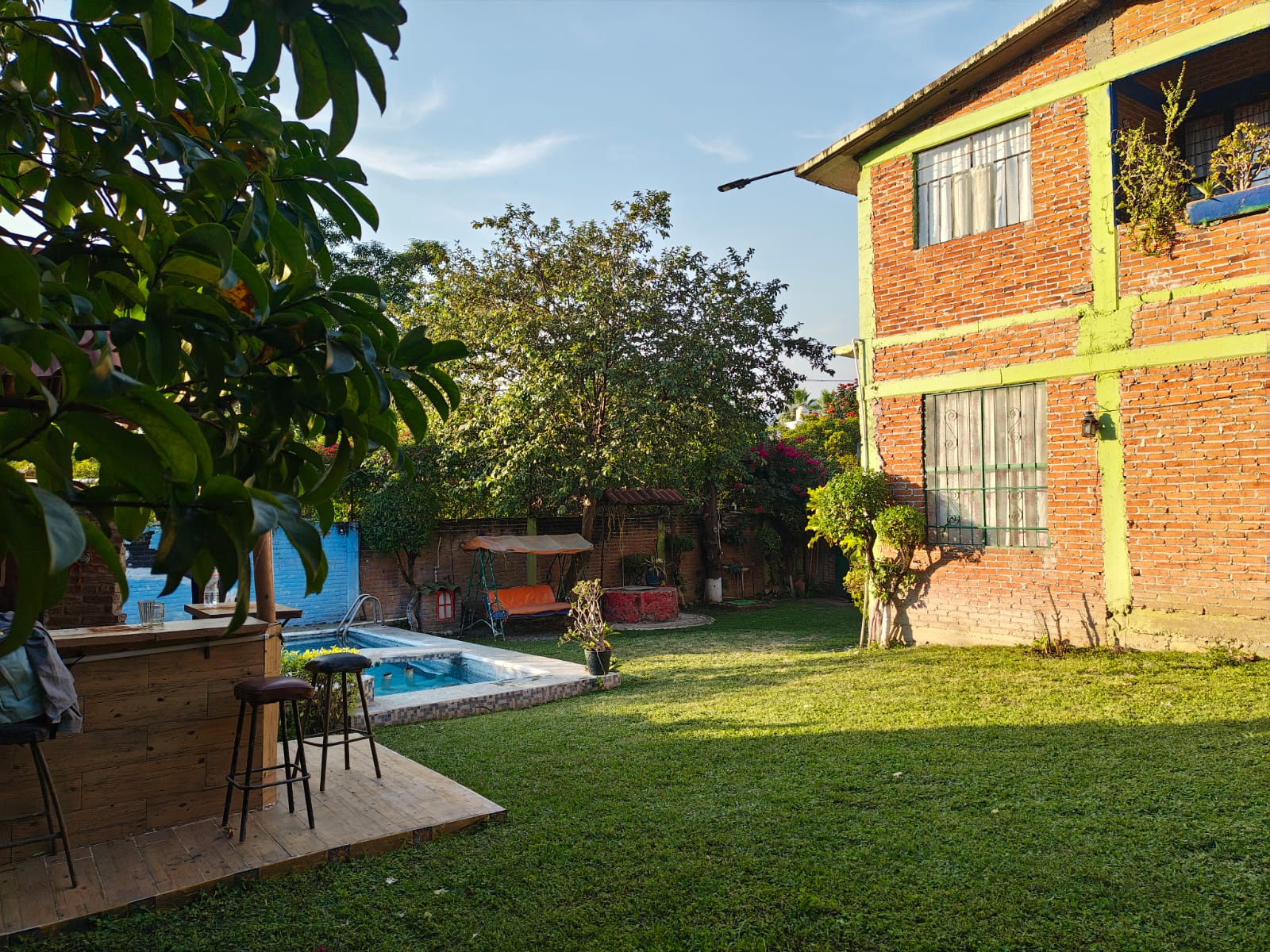 Patio Casa Oaxtepec Morelos